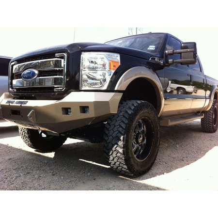 Road Armor 11-16 FORD SUPER DUTY FRONT STEALTH WINCH BUMPER-SQUARE LIGHT HOLES FO 611R0B